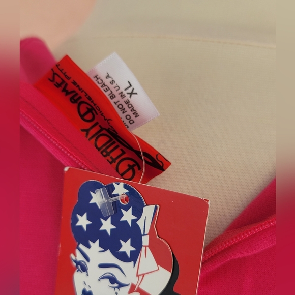 New Pinup Couture Pinup Girl Clothing Deadly Dames Pink Strangelove Wiggle Dress - Picture 7 of 10